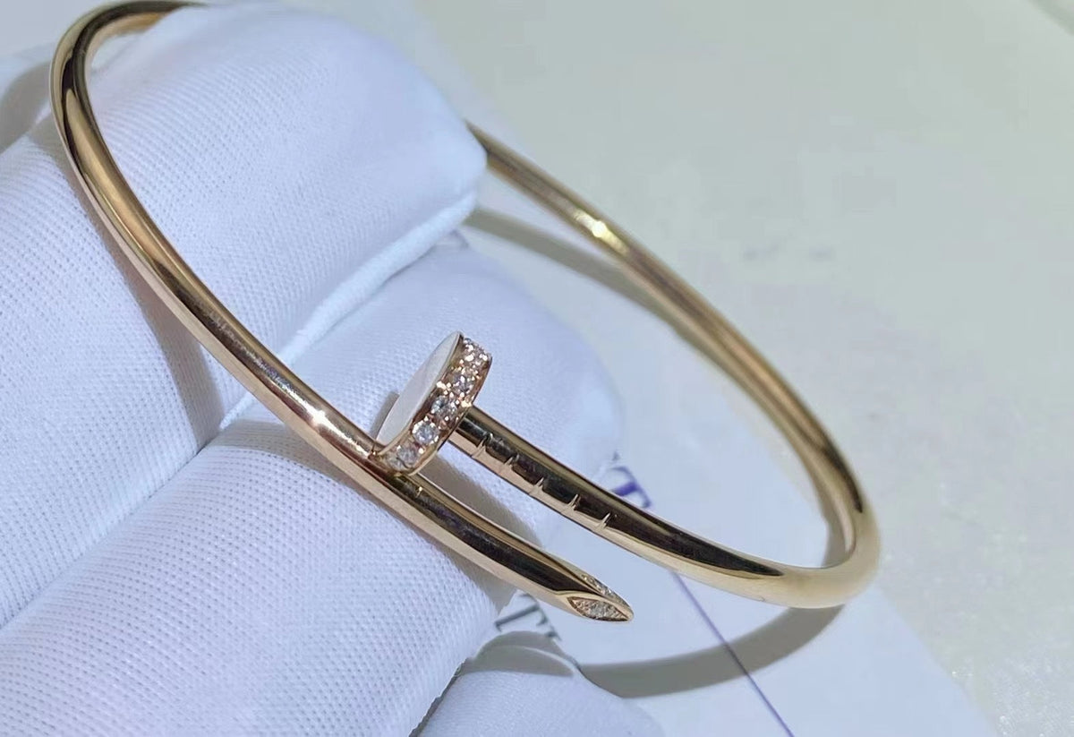 [⭐Spark]JUSTE BRACELET 2.5MM DIAMONDS