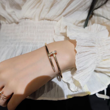 [⭐Spark]JUSTE BRACELET 3.5MM DIAMONDS