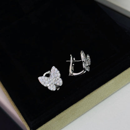 [⭐Spark]BUTTERFLY ALL DIAMOND EARRINGS