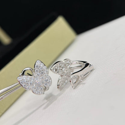[⭐Spark]BUTTERFLY ALL DIAMOND EARRINGS