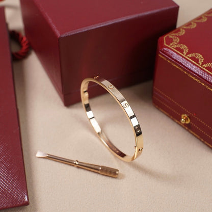[⭐Spark]LOVE BRACELET 3.65MM NO DIAMONDS