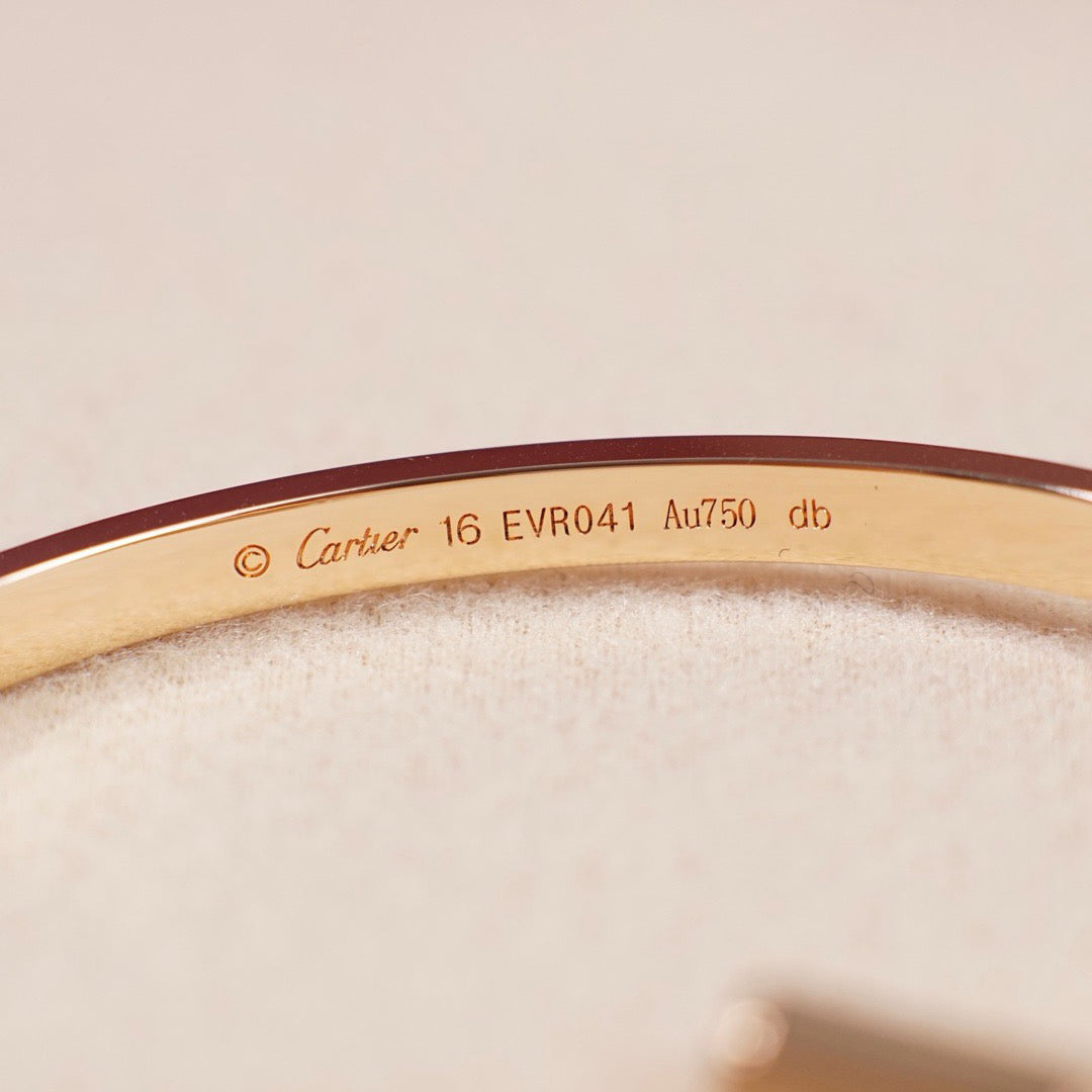 [⭐Spark]LOVE BRACELET 3.65MM 6 DIAMONDS