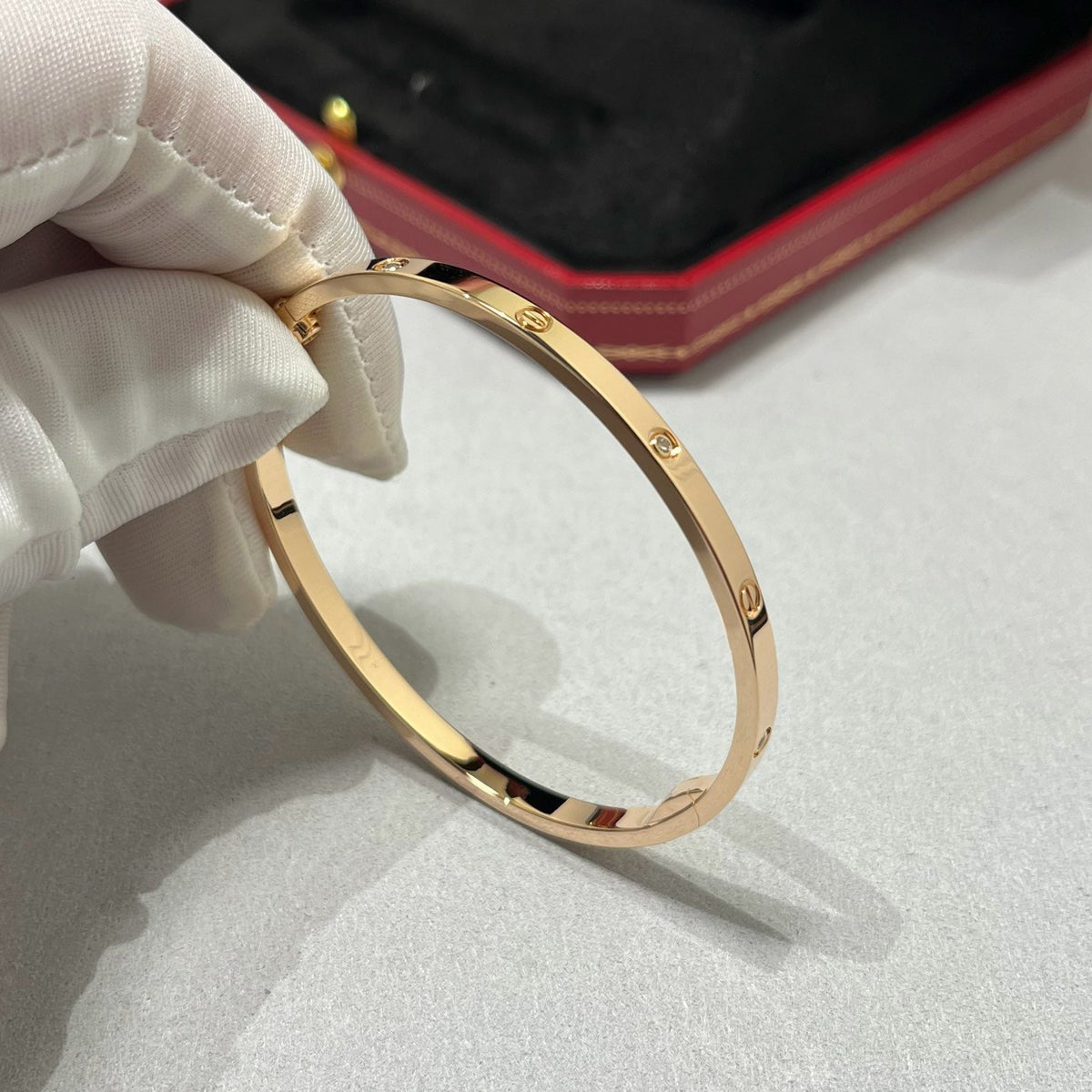 [⭐Spark]LOVE BRACELET 3.65MM 6 DIAMONDS