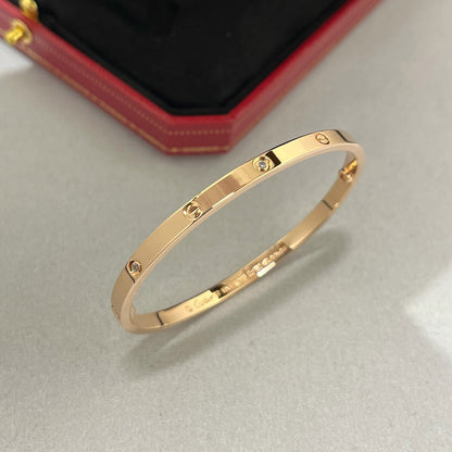 [⭐Spark]LOVE BRACELET 3.65MM 6 DIAMONDS