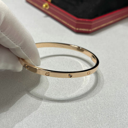 [⭐Spark]LOVE BRACELET 3.65MM 6 DIAMONDS