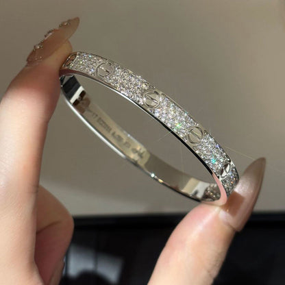 [⭐Spark]LOVE BRACELET 6.1MM DIAMOND-PAVED