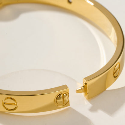 [⭐Spark]LOVE BRACELET 6.1MM 4 DIAMONDS