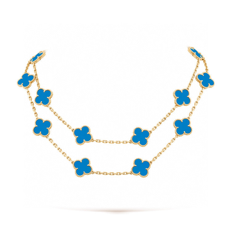 [⭐Spark]CLOVER 20 MOTIFS TURQUOISE GOLD