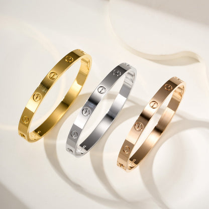 [⭐Spark]LOVE BRACELET 6.1MM NO DIAMONDS