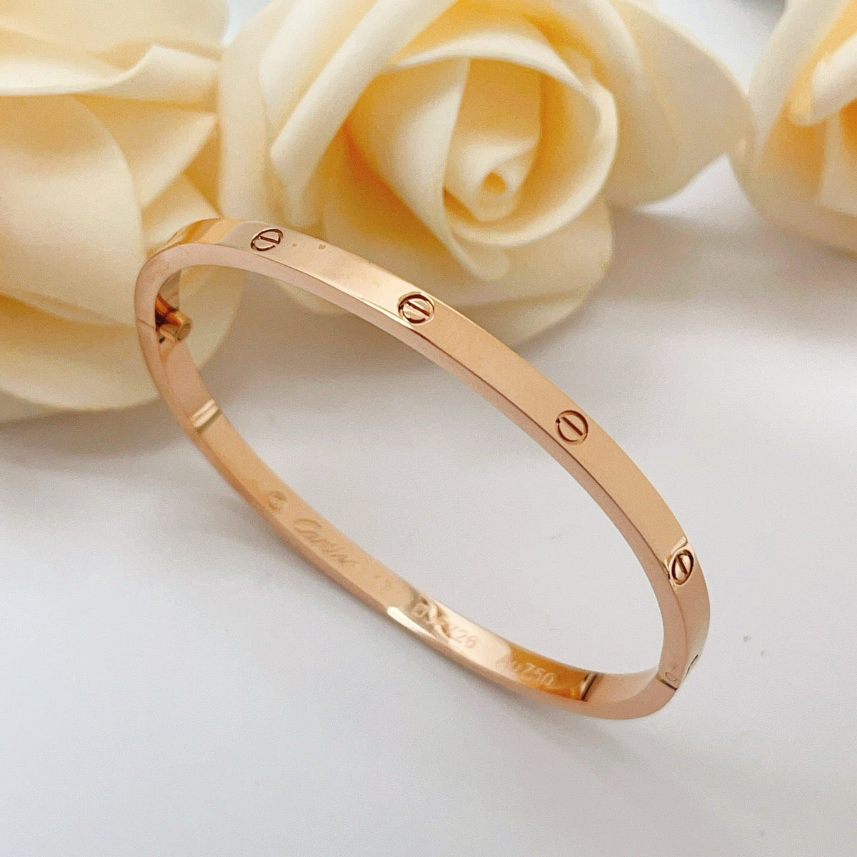 [⭐Spark]LOVE BRACELET 3.65MM NO DIAMONDS