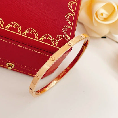 [⭐Spark]LOVE BRACELET 3.65MM NO DIAMONDS