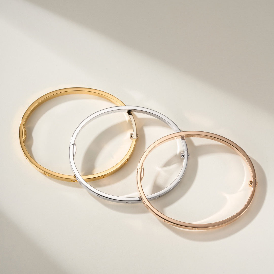 [⭐Spark]LOVE BRACELET 3.65MM 6 DIAMONDS