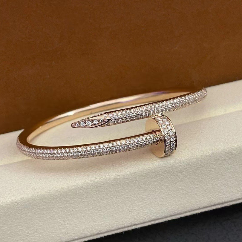 [⭐Spark]JUSTE BRACELET 3.5MM ALL DIAMONDS