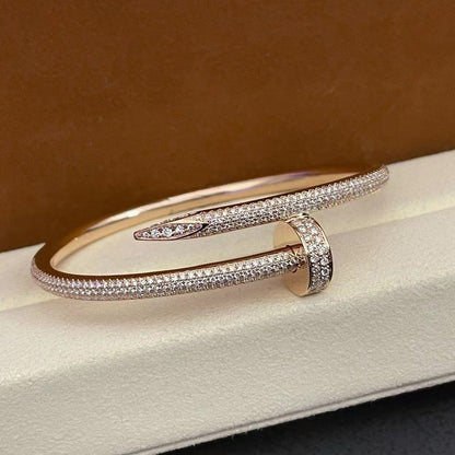 [⭐Spark]JUSTE BRACELET 3.5MM ALL DIAMONDS