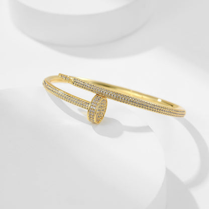 [⭐Spark]JUSTE BRACELET 3.5MM ALL DIAMONDS