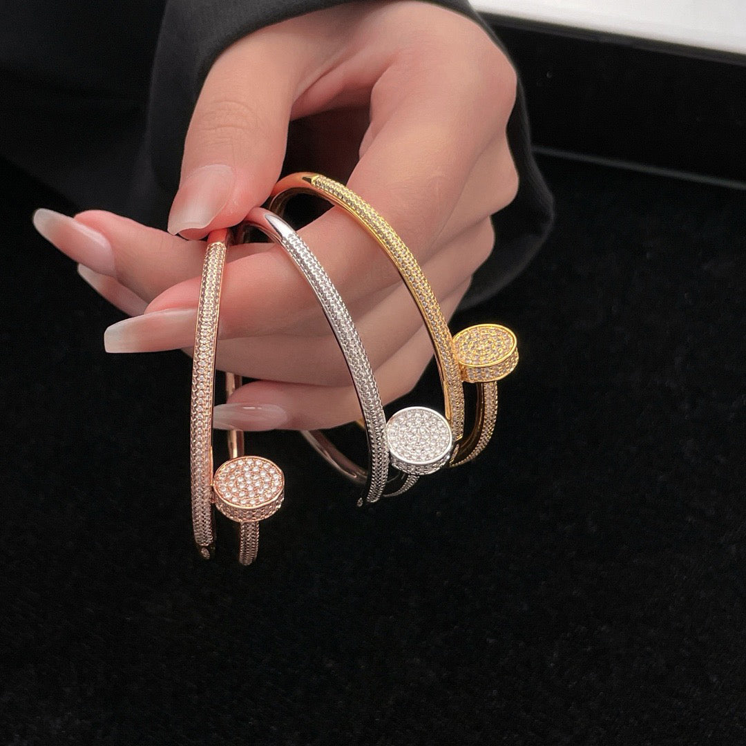[⭐Spark]JUSTE BRACELET 3.5MM ALL DIAMONDS