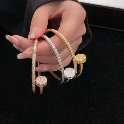 [⭐Spark]JUSTE BRACELET 3.5MM ALL DIAMONDS