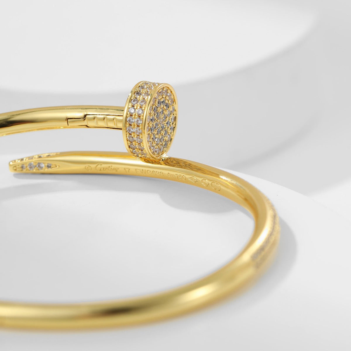 [⭐Spark]JUSTE BRACELET 3.5MM ALL DIAMONDS