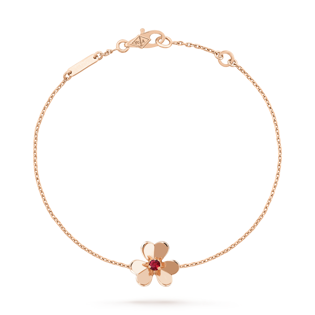 [⭐Spark]FRIVOLE GOLD FLOWER PINK MALACHITE BRACELET