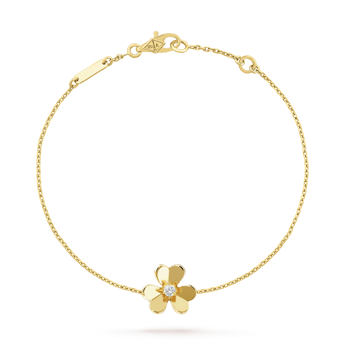 [⭐Spark]FRIVOLE GOLD FLOWER PINK MALACHITE BRACELET