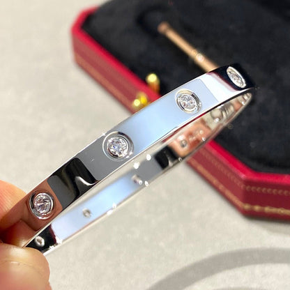 [⭐Spark]LOVE BRACELET 6.1MM 10 DIAMONDS