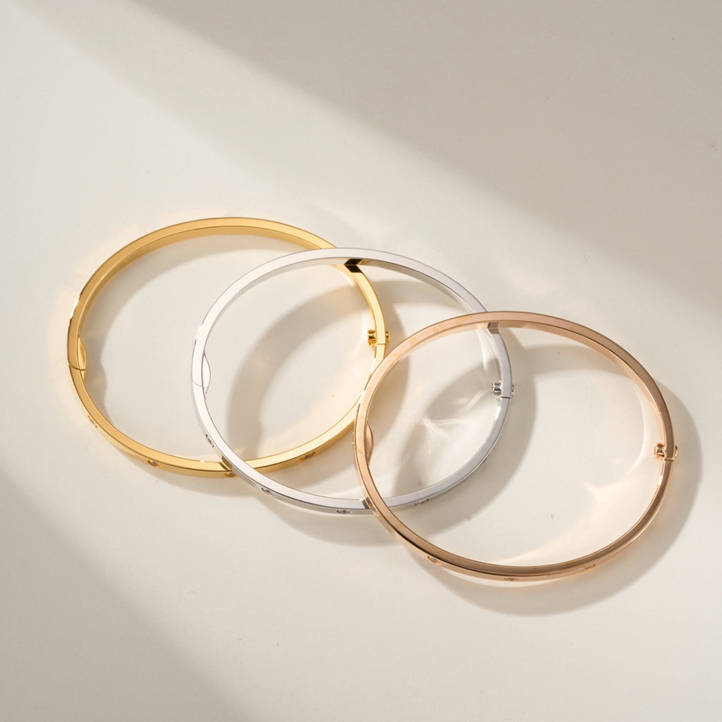 [⭐Spark]LOVE BRACELET 3.65MM 10 DIAMONDS