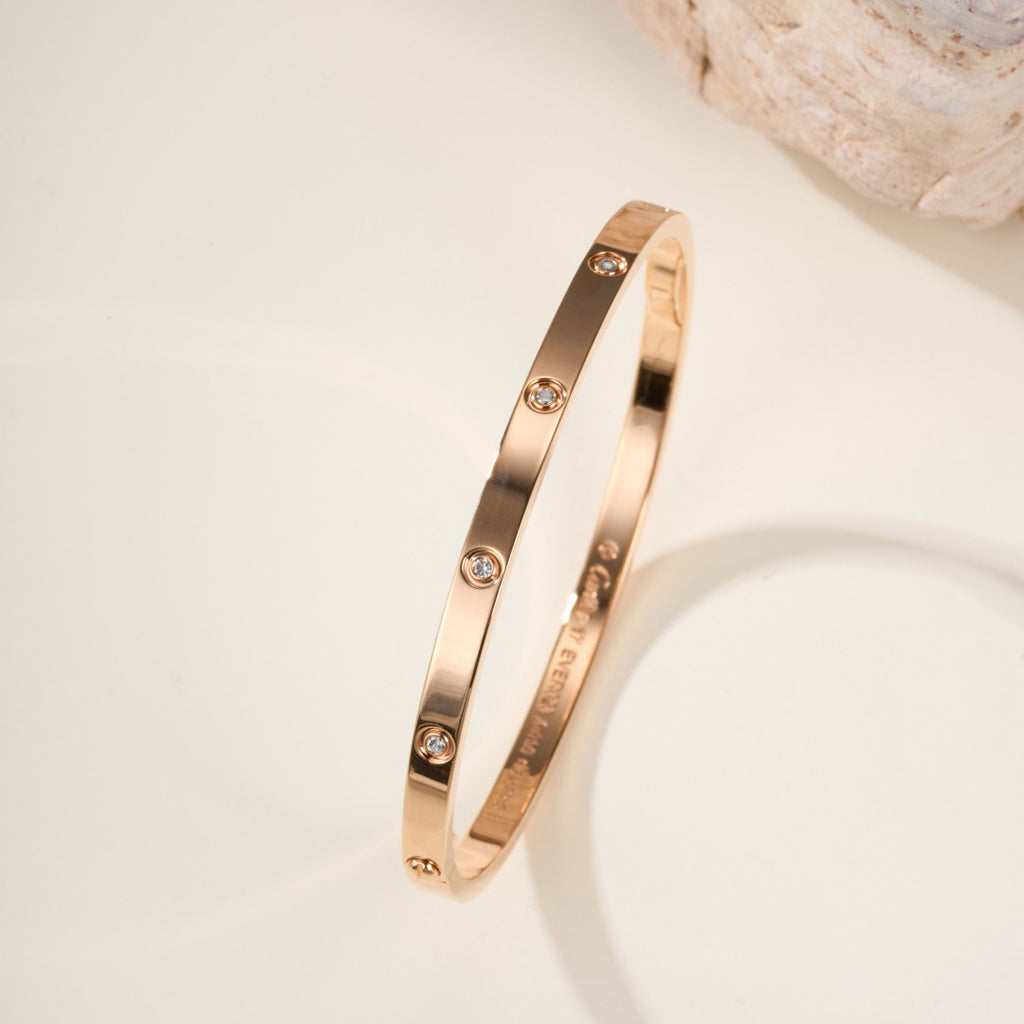 [⭐Spark]LOVE BRACELET 3.65MM 10 DIAMONDS