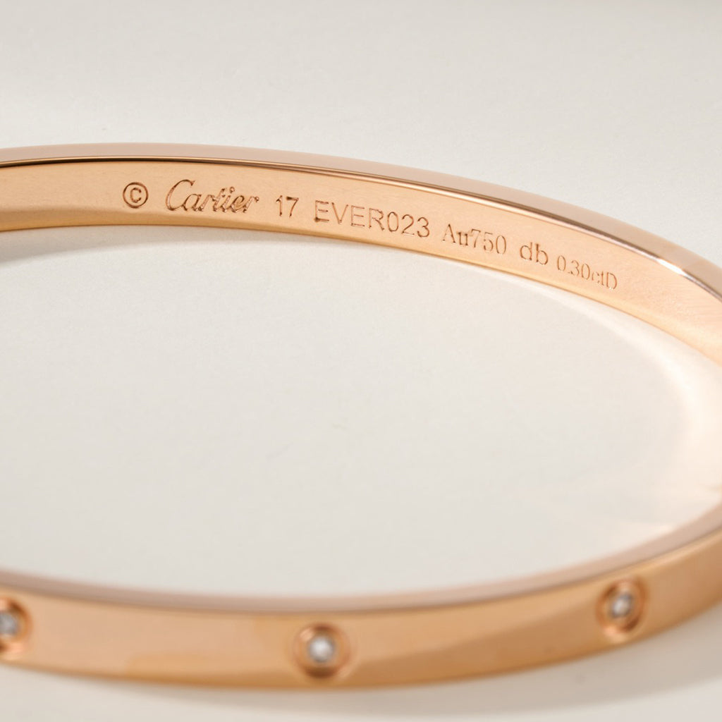 [⭐Spark]LOVE BRACELET 3.65MM 10 DIAMONDS