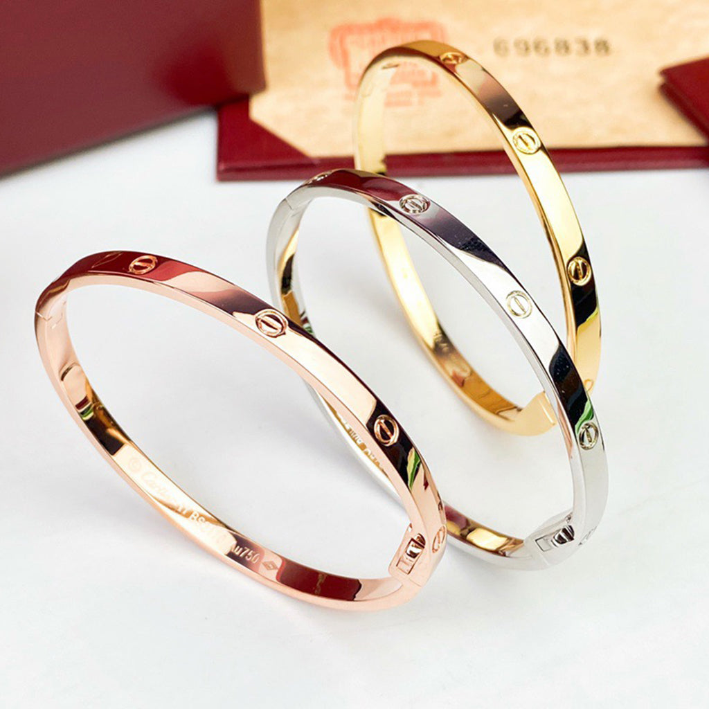 [⭐Spark]LOVE BRACELET 3.65MM NO DIAMONDS