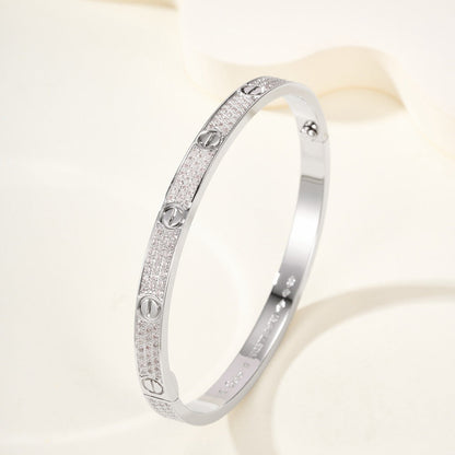 [⭐Spark]LOVE BRACELET 4.8MM DIAMOND-PAVED