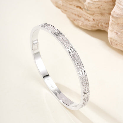 [⭐Spark]LOVE BRACELET 4.8MM DIAMOND-PAVED