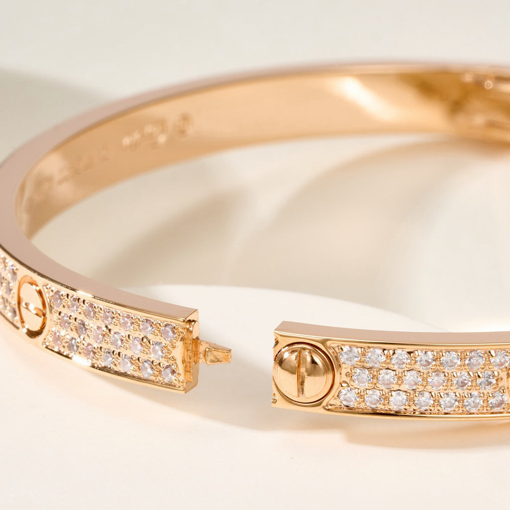[⭐Spark]LOVE BRACELET 4.8MM DIAMOND-PAVED