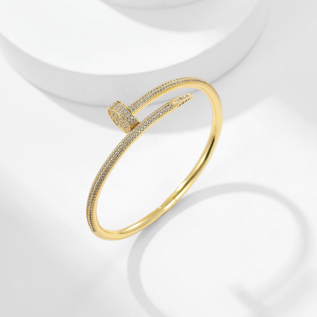 [⭐Spark]JUSTE BRACELET 3.5MM ALL DIAMONDS