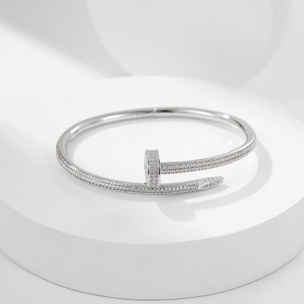 [⭐Spark]JUSTE BRACELET 3.5MM ALL DIAMONDS