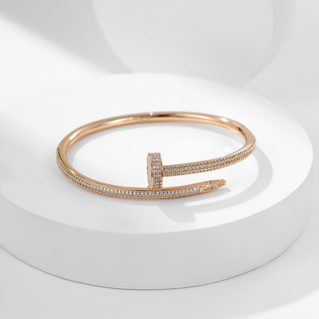 [⭐Spark]JUSTE BRACELET 3.5MM ALL DIAMONDS