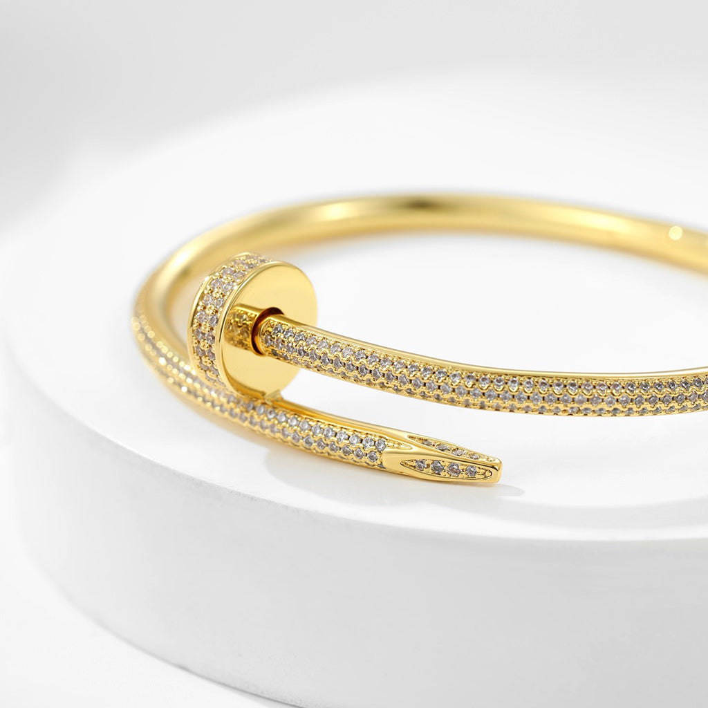 [⭐Spark]JUSTE BRACELET 3.5MM ALL DIAMONDS