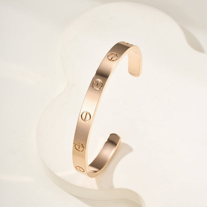 [⭐Spark]LOVE BRACELET 6.1MM OPEN CUFF