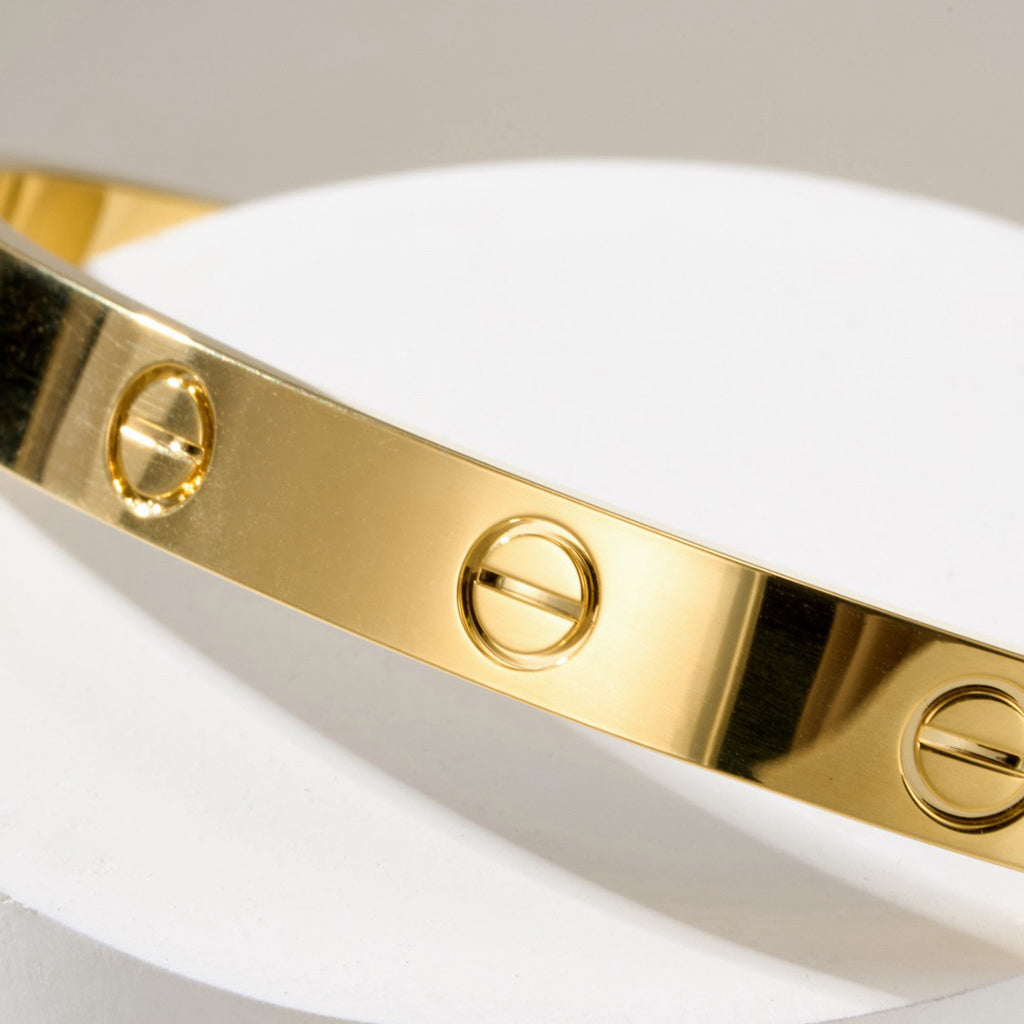 [⭐Spark]LOVE BRACELET 6.1MM OPEN CUFF