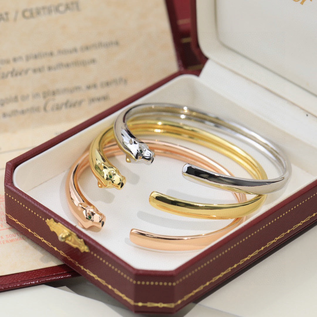 [⭐Spark]PANTHERE OPEN BRACELET