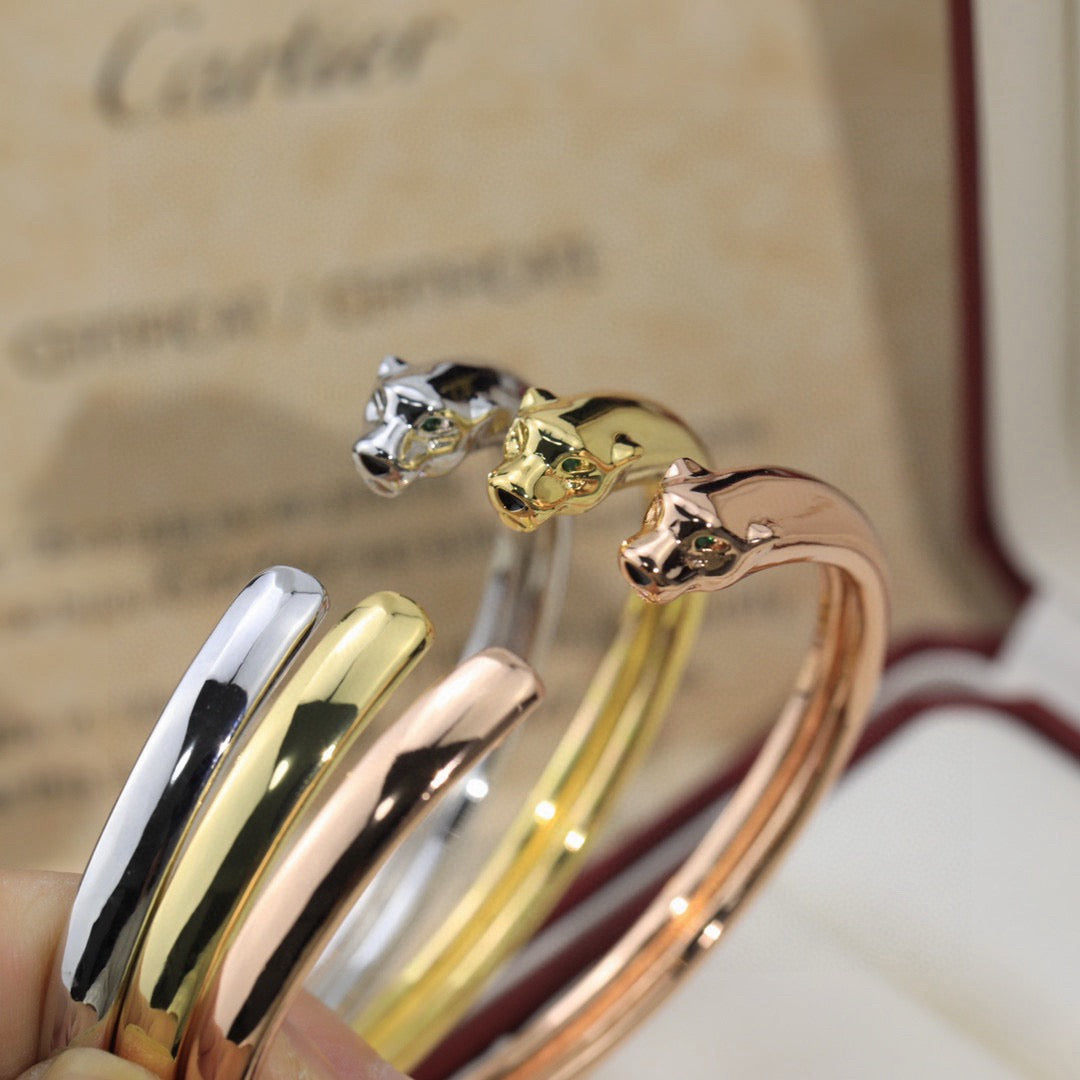 [⭐Spark]PANTHERE OPEN BRACELET