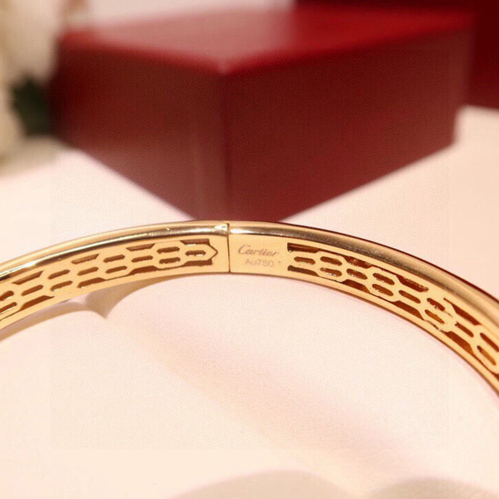 [⭐Spark]PANTHERE BIG BRACELET DIAMONDS