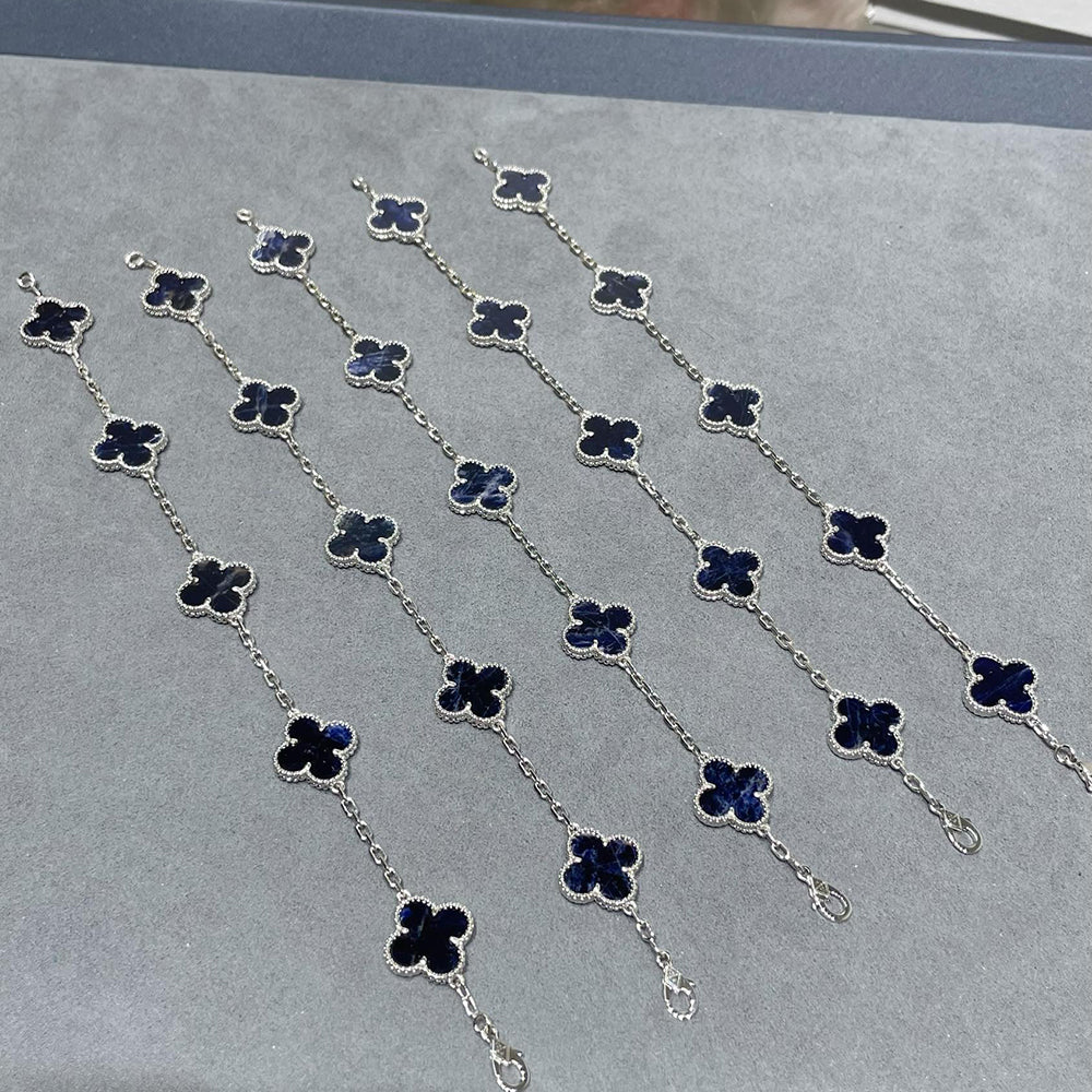 [⭐Spark]CLOVER 5 MOTIF PIETERSITE BRACELET COLLECTION