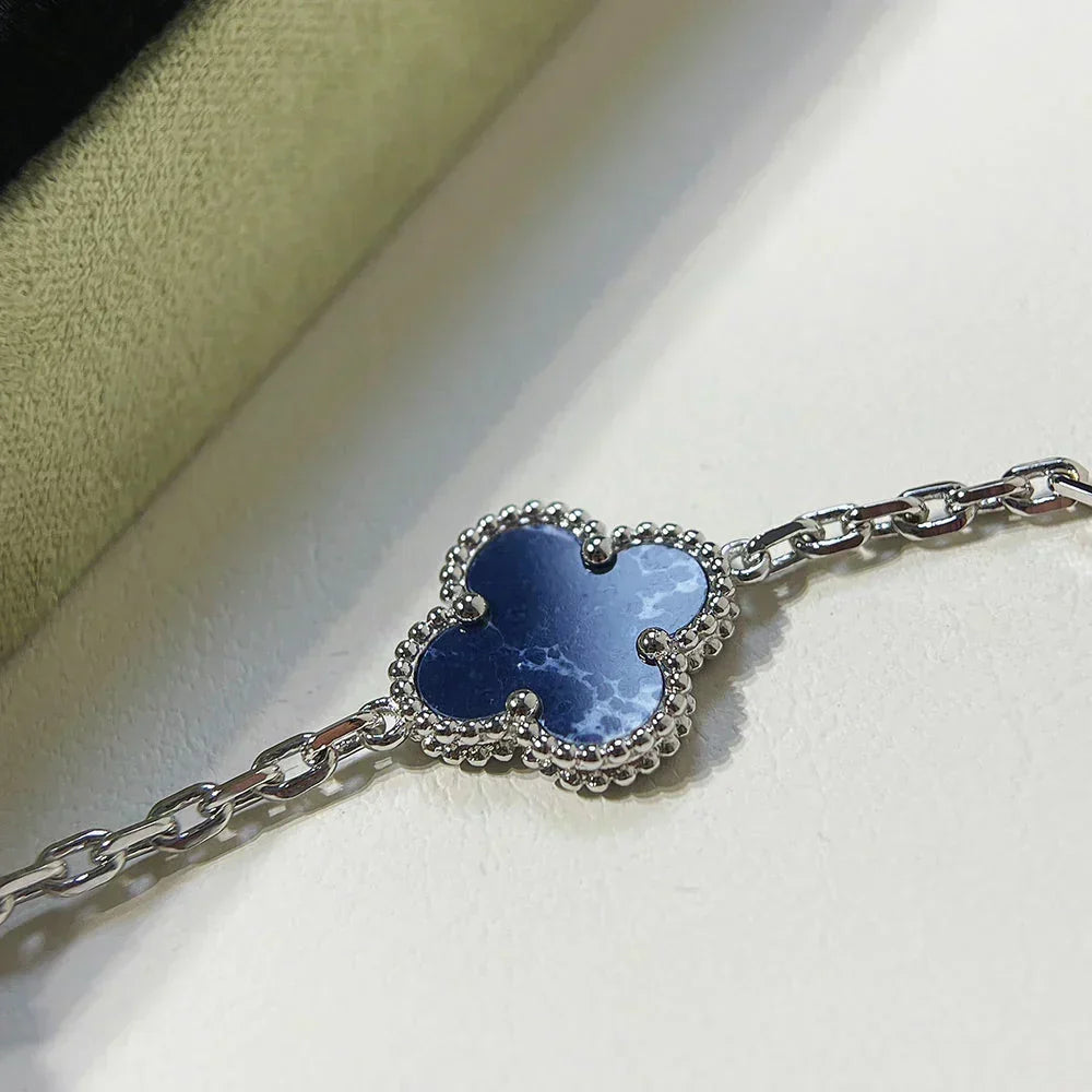 [⭐Spark]CLOVER 5 MOTIF PIETERSITE BRACELET COLLECTION