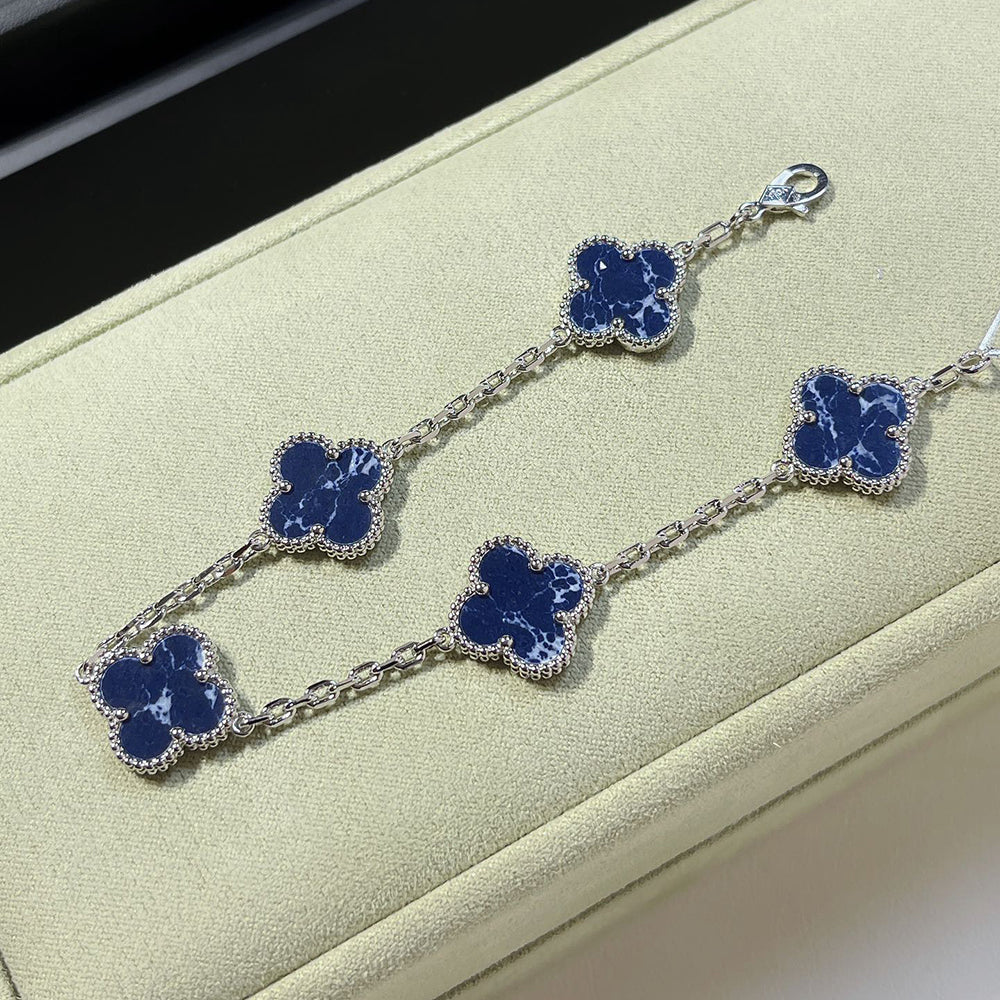 [⭐Spark]CLOVER 5 MOTIF PIETERSITE BRACELET COLLECTION