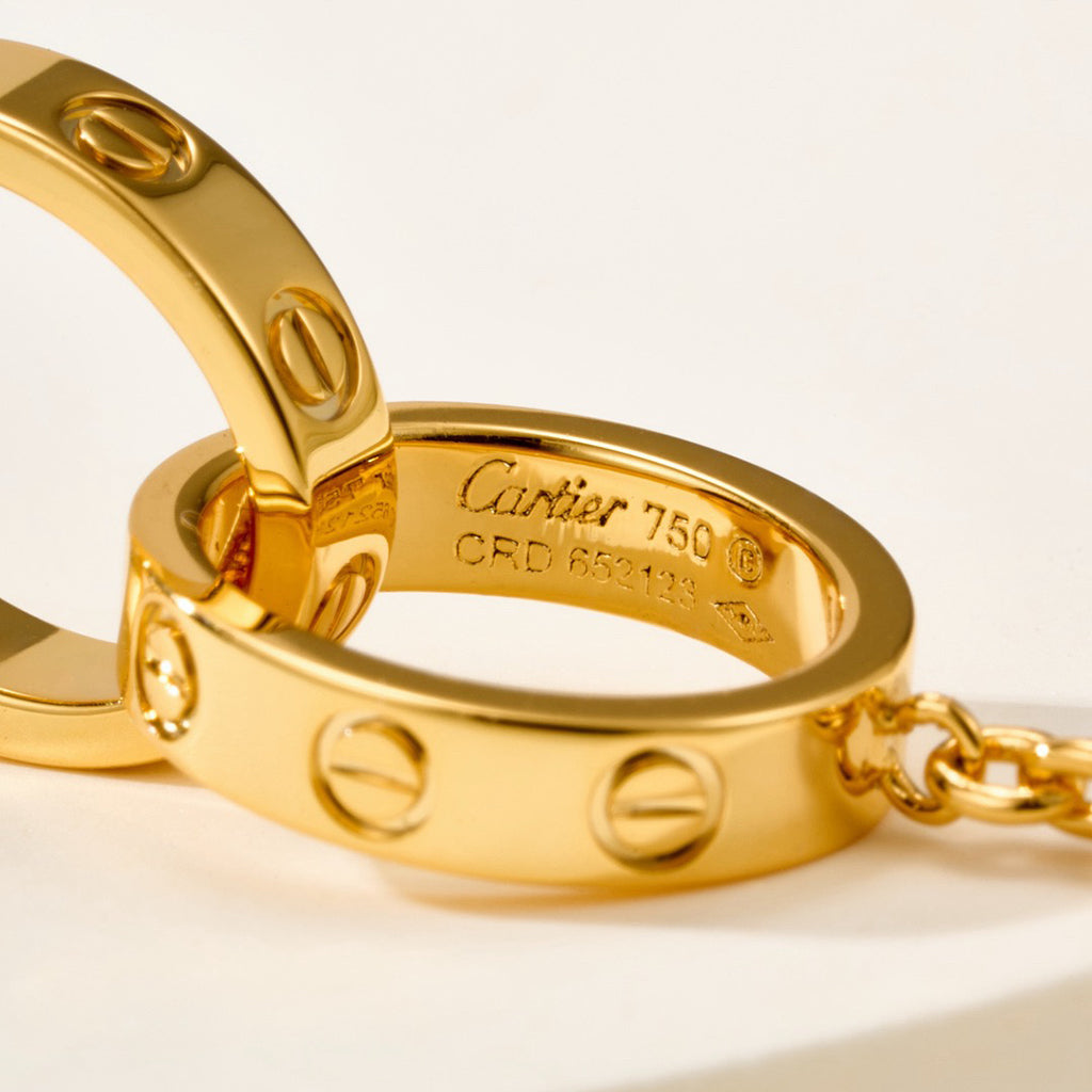 [⭐Spark]LOVE BRACELET DOUBLE RING