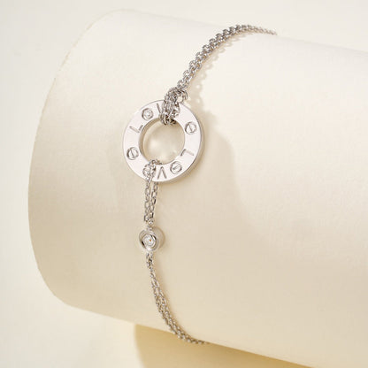 [⭐Spark]LOVE BRACELET 2 DIAMOND