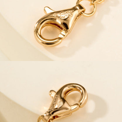 [⭐Spark]LOVE DOUBLE RING FULL DIAMOND BRACELET