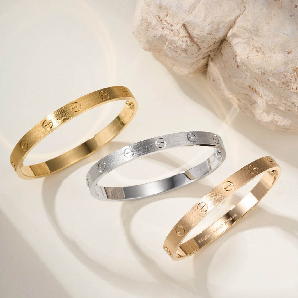 [⭐Spark]LOVE BRACELET 6.1MM BRUSHED