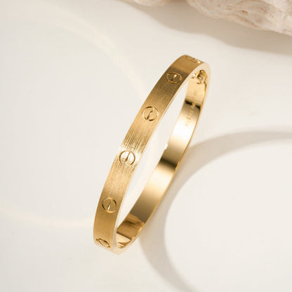 [⭐Spark]LOVE BRACELET 6.1MM BRUSHED
