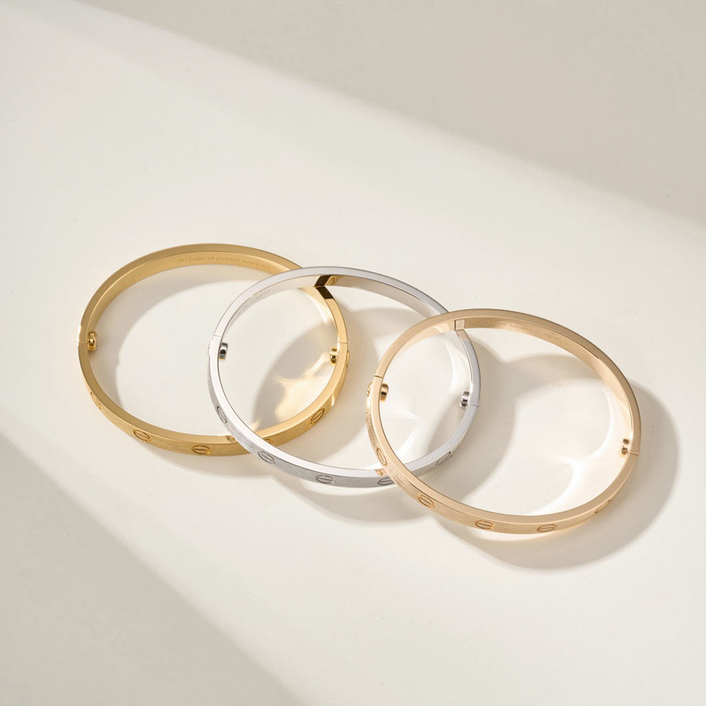 [⭐Spark]LOVE BRACELET 6.1MM BRUSHED